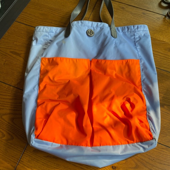 lululemon athletica Handbags - Lululemon Athletica Tote Bag with snap insert